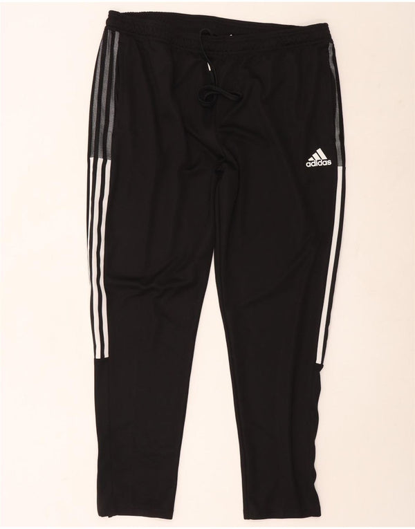 Calça Adidas Aeroready Feminina UK 20 2XL Poliéster Preto