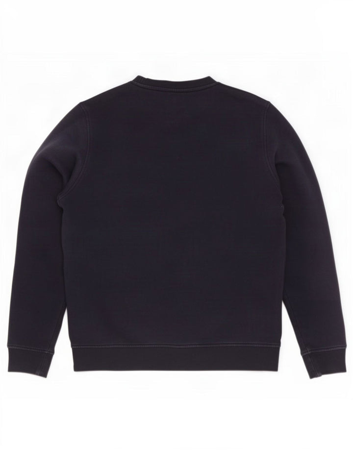 Lacoste moletom masculino tamanho 4 médio azul marinho algodão