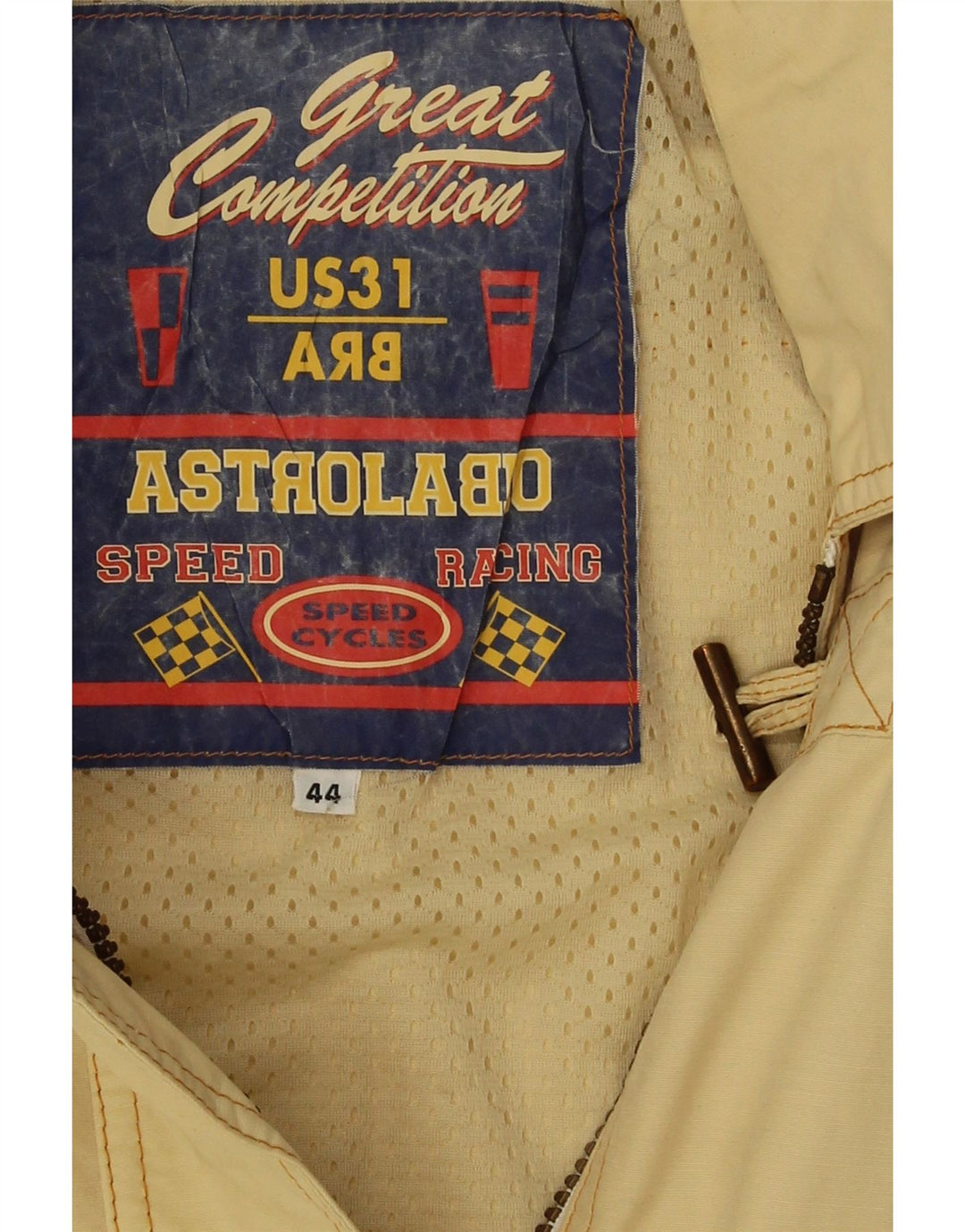 Jaqueta utilitária feminina Astrolabio IT 44 amarelo médio