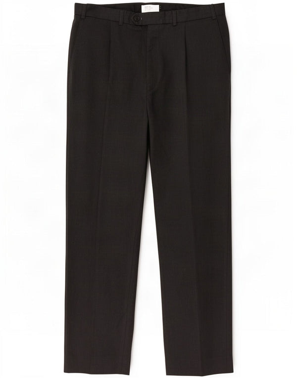 Calça masculina Marks & Spencer sob medida W36 L33 lã cinza