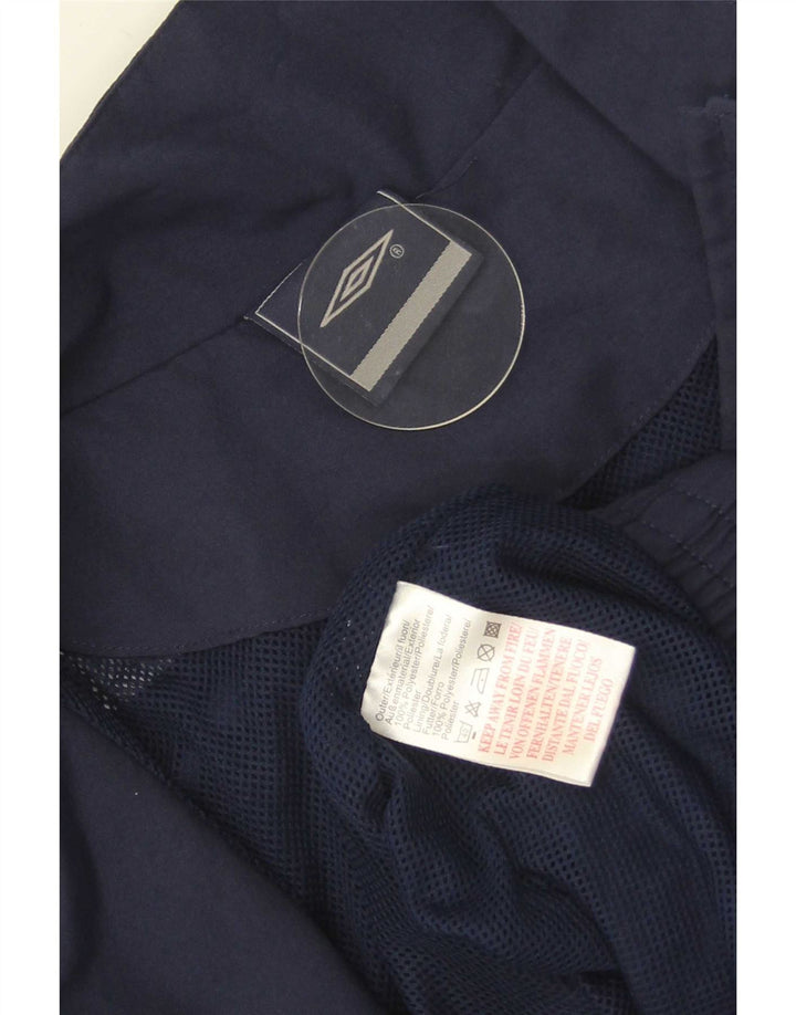 Umbro Mens Graphic Tracksuit Top Jacket XL Azul marinho Colourblock Poliéster