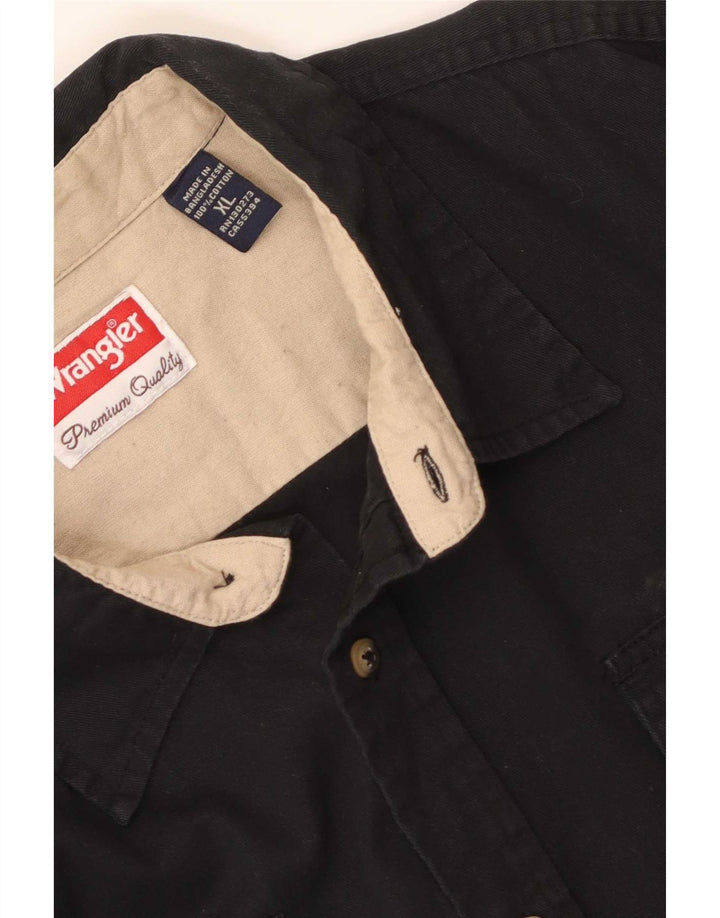 Camisa masculina Wrangler XL algodão preto