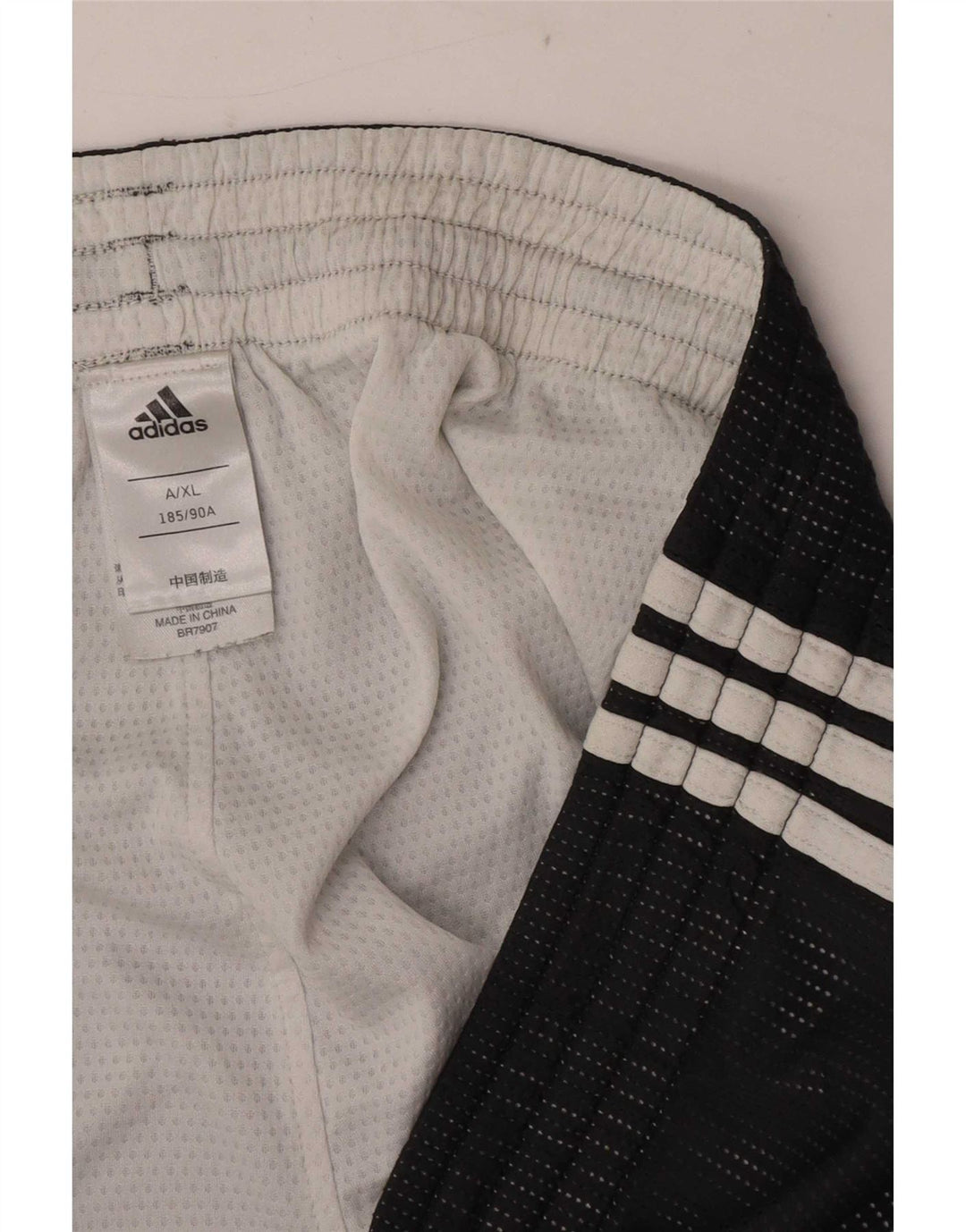 Shorts esportivos masculinos Adidas XL preto poliéster