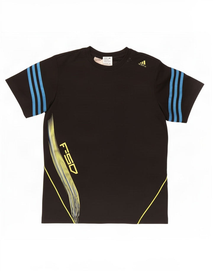 Camiseta Adidas Meninos Graphic 15-16 Anos Preto Poliéster