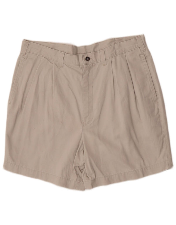 Shorts chino masculino Marks & Spencer Pegged W36 grande algodão branco