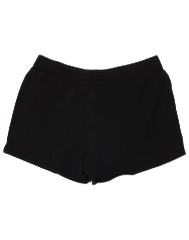 Shorts esportivos femininos Puma UK 14 médio algodão preto