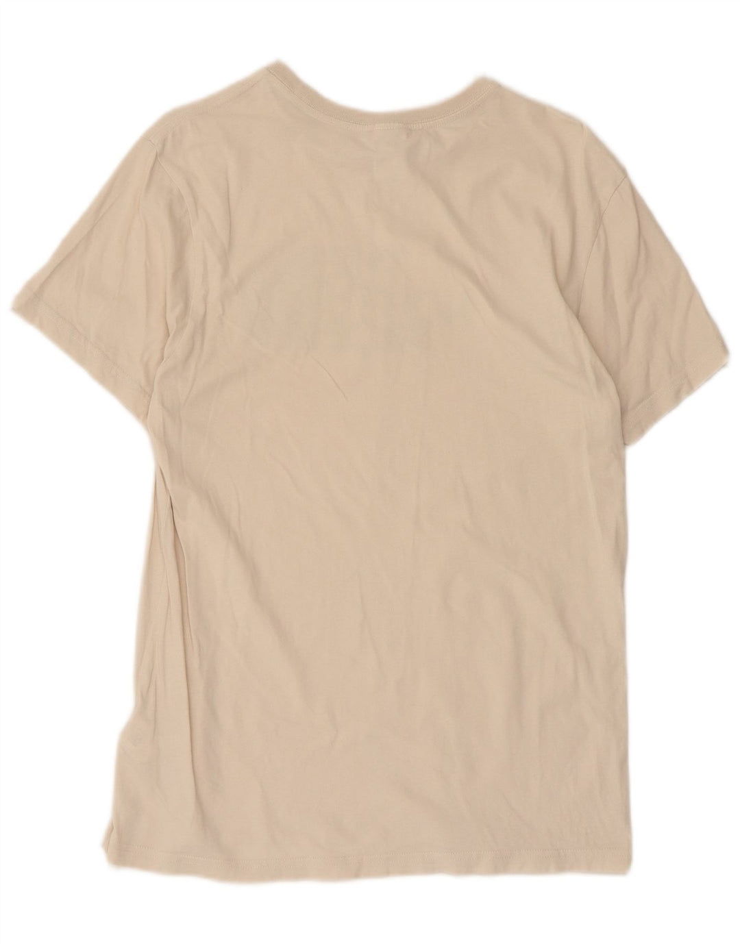 Camiseta gráfica masculina The North Face algodão bege médio