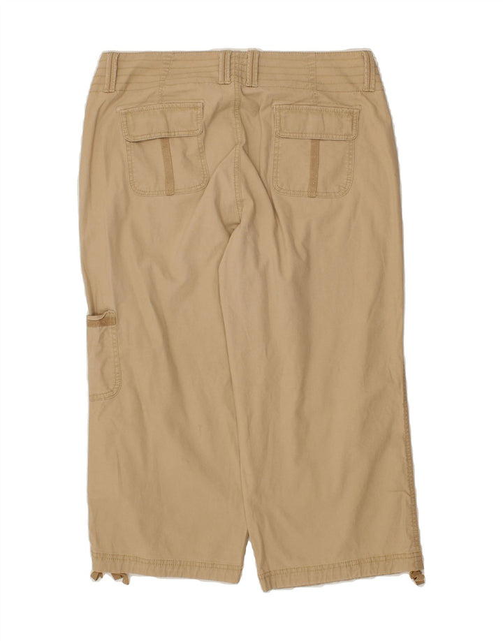 DOCKERS Womens Straight Capri Cargo Trousers US 12 Large W32 L21 Beige Vintage Dockers and Second-Hand Dockers from Messina Hembry 