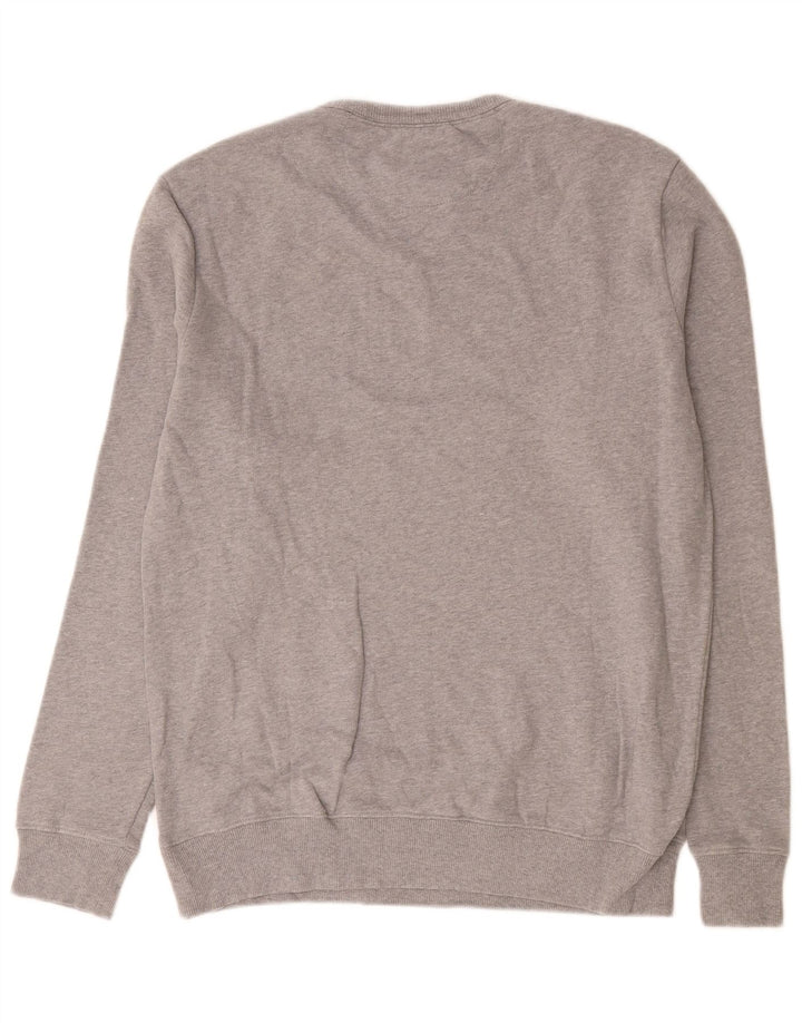 Timberland moletom masculino gráfico jumper pequeno algodão cinza