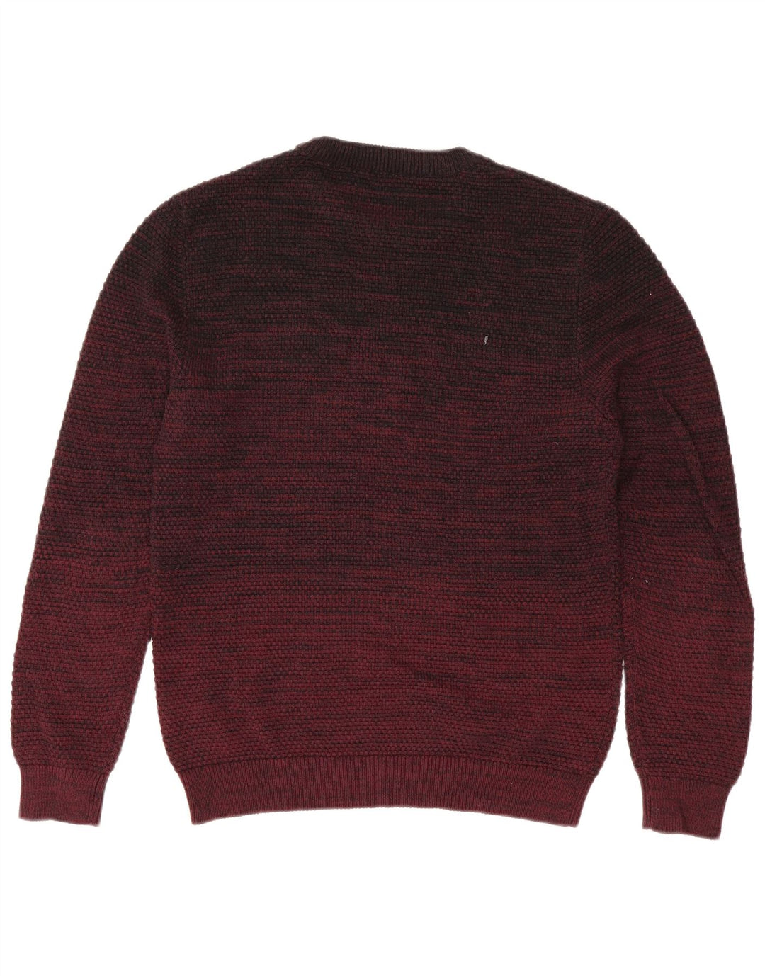 Suéter masculino JACK & JONES com gola redonda, algodão médio cor de vinho
