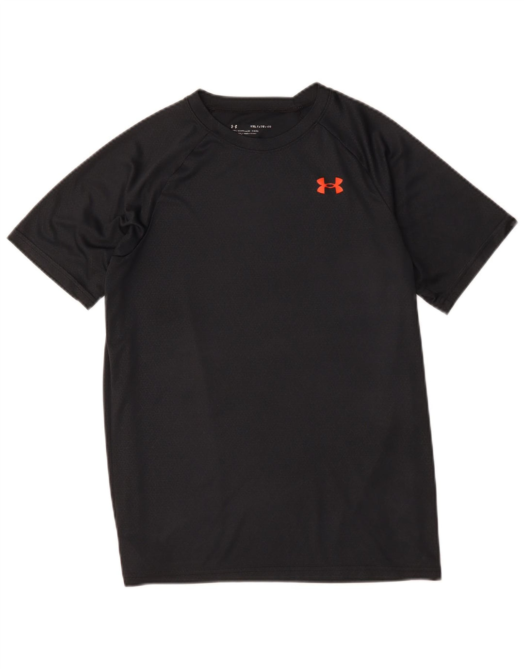 Camiseta Under Armour Boys Top 13-14 Anos XL Preto