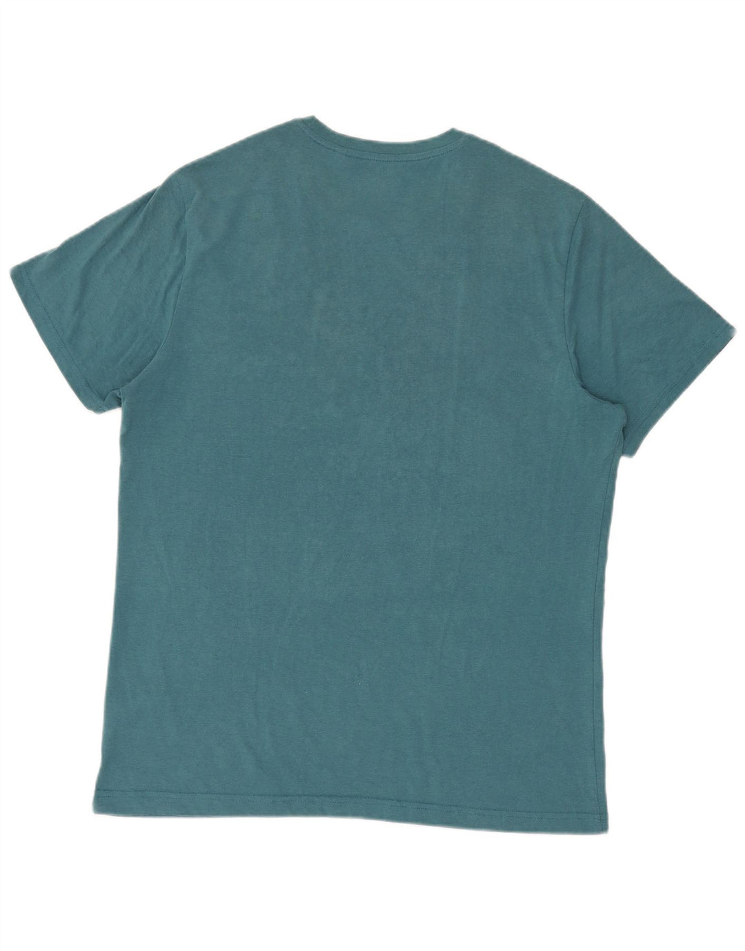 Camiseta gráfica masculina Penguin Top XL algodão azul