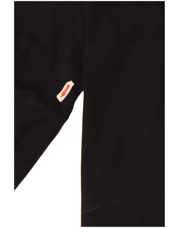 Puma moletom masculino jumper médio preto colorblock poliéster