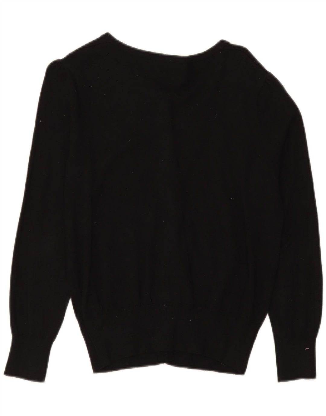 Suéter cardigã feminino Marks & Spencer UK 14 viscose preta média