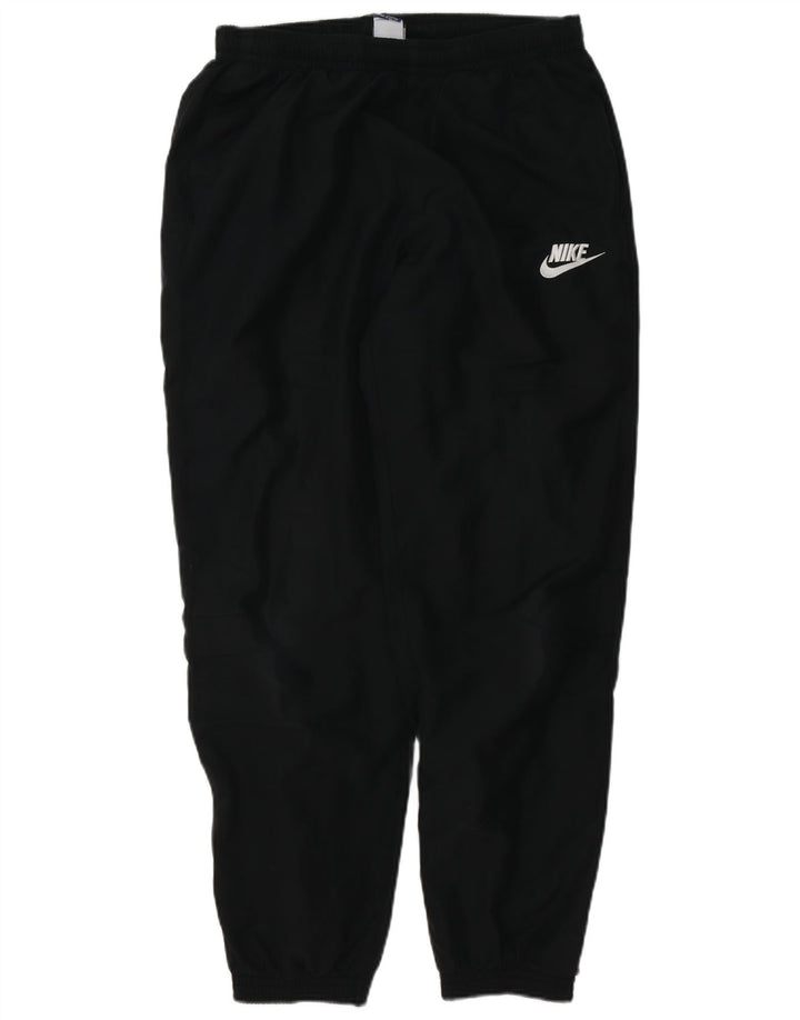 Calça de treino masculina Nike joggers grande poliéster preto