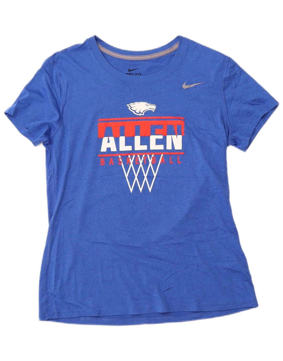 Camiseta feminina NIKE Allen Basketball Graphic UK 14 grande azul