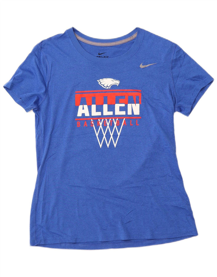 Camiseta feminina NIKE Allen Basketball Graphic UK 14 grande azul