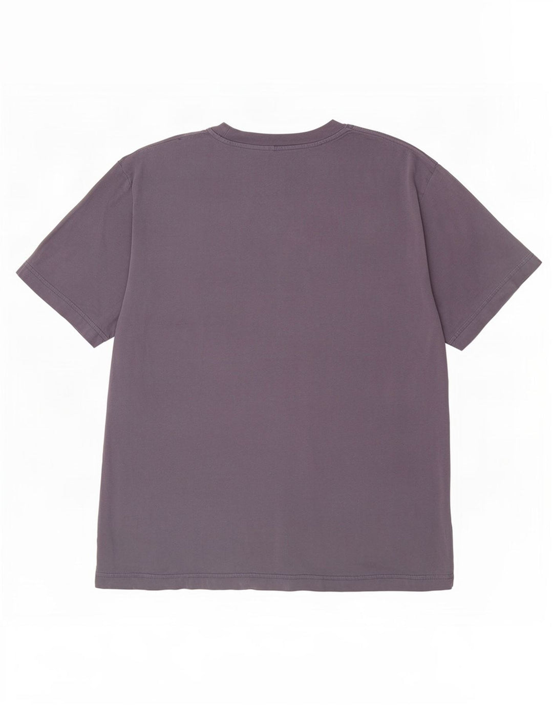 Camiseta masculina Cos com ajuste relaxado Top médio algodão azul marinho
