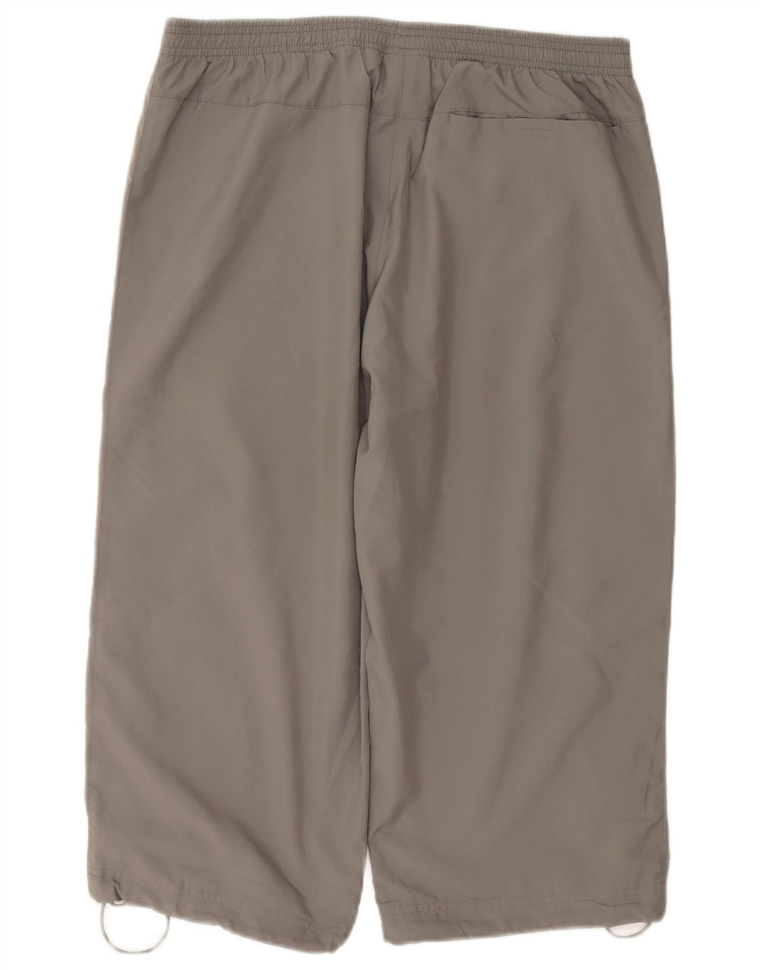 Calça de treino masculina Puma Graphic Capri cinza médio poliéster