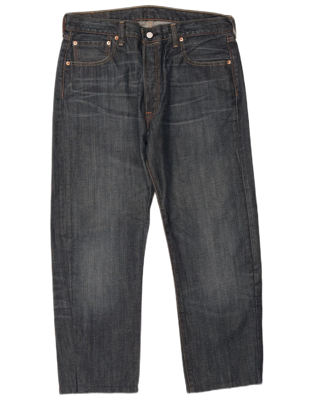 Jeans Levis 501 Straight Masculino W36 L27 Azul