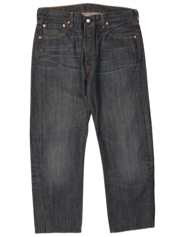 Jeans Levis 501 Straight Masculino W36 L27 Azul
