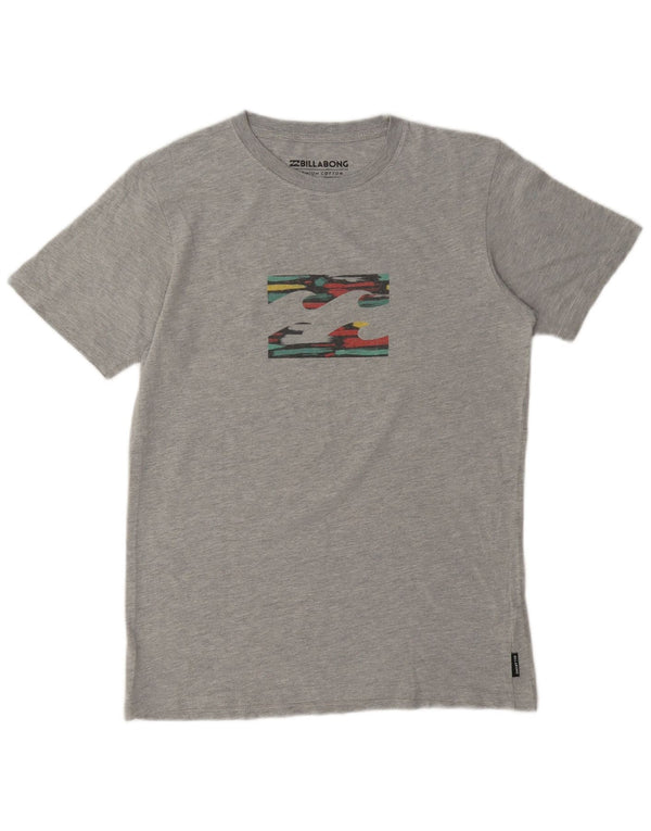 Top Billabong Boys Graphic T-Shirt 15-16 Anos Algodão Cinzento