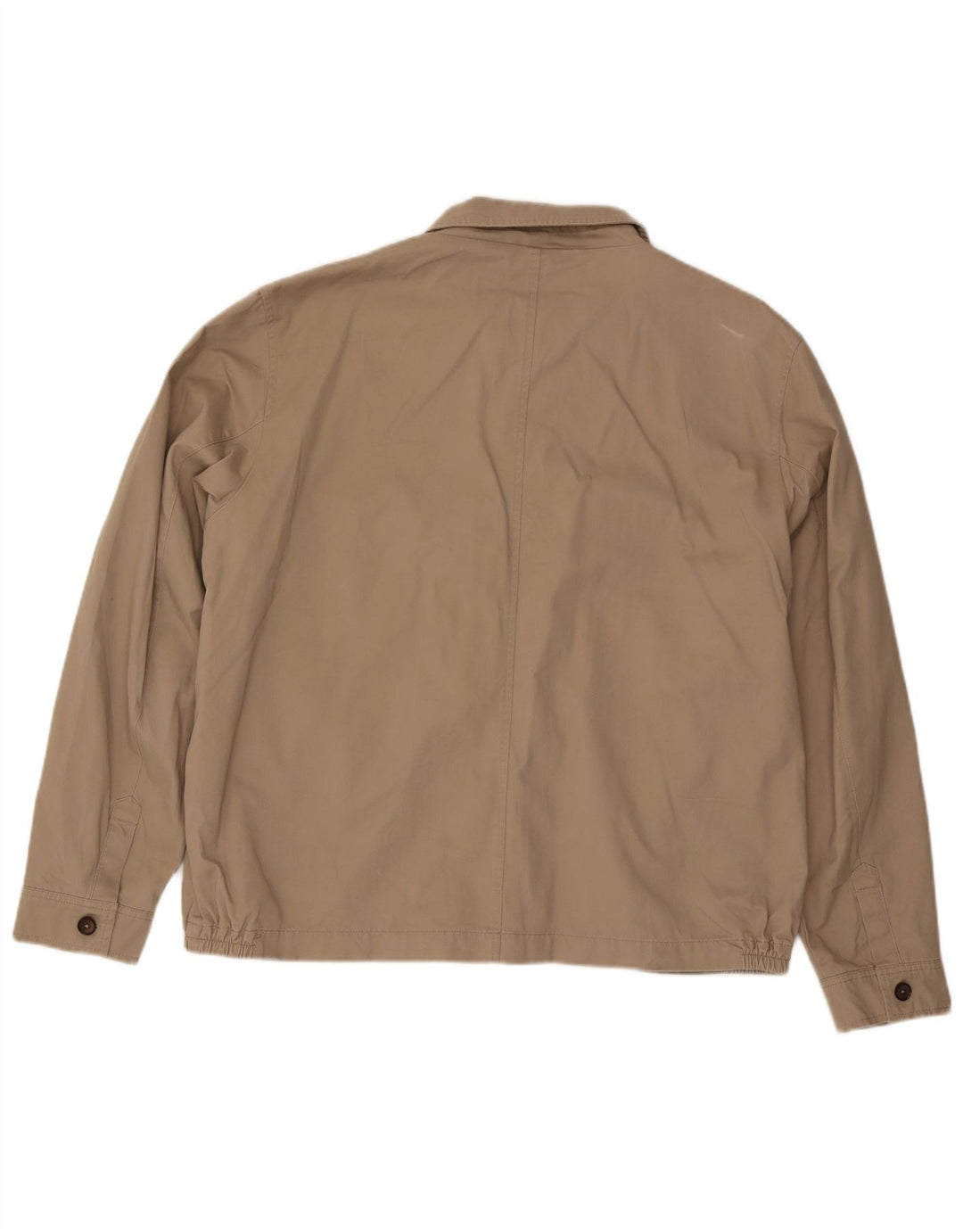 Jaqueta bomber masculina Marks & Spencer UK 44 2XL algodão bege