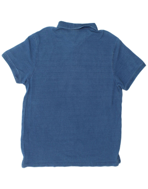 Camisa polo masculina Levi's Standard Fit XL azul algodão