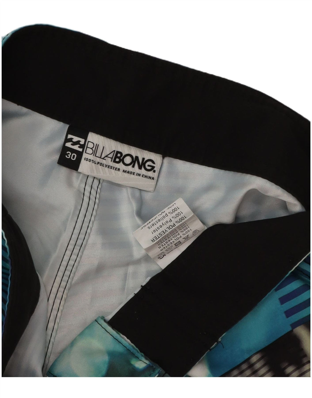 Shorts de natação masculino Billabong gráfico médio listrado multicolorido