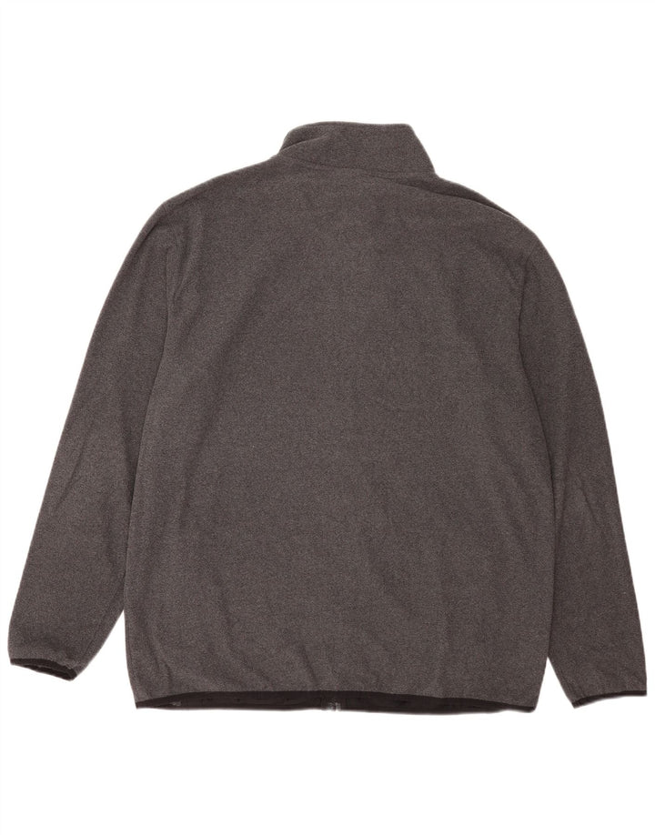 Jaqueta de lã masculina Calvin Klein UK 44 2XL poliéster cinza