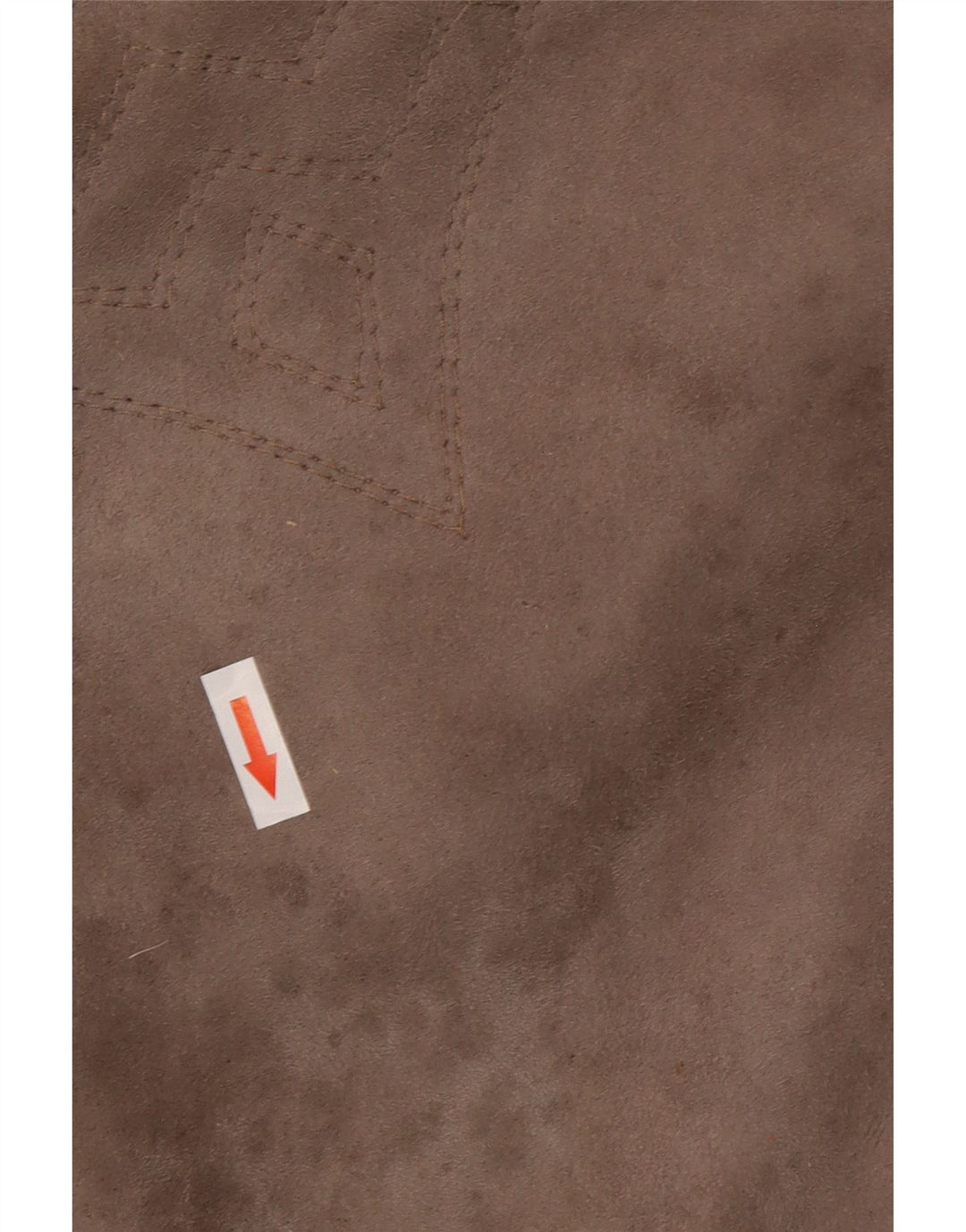 Casaco feminino vintage de corte grande IT 46 Shearling cinza grande