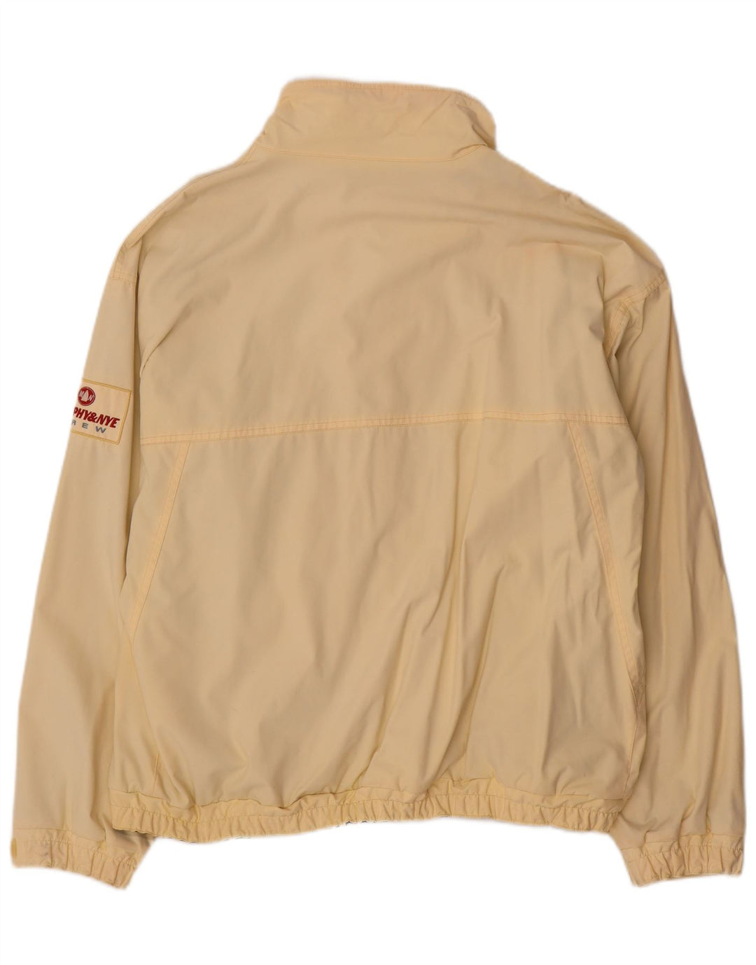 Jaqueta bomber masculina Murphy & Nye Reino Unido 42 XL amarelo nylon