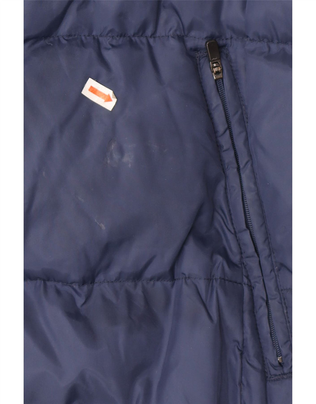 Jaqueta masculina acolchoada com capuz KAPPA UK 38 médio azul marinho poliamida