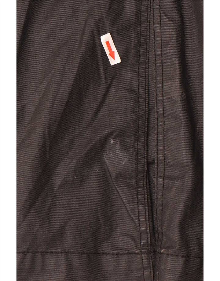 Casaco impermeável feminino KHUJO UK 18 XL poliéster preto