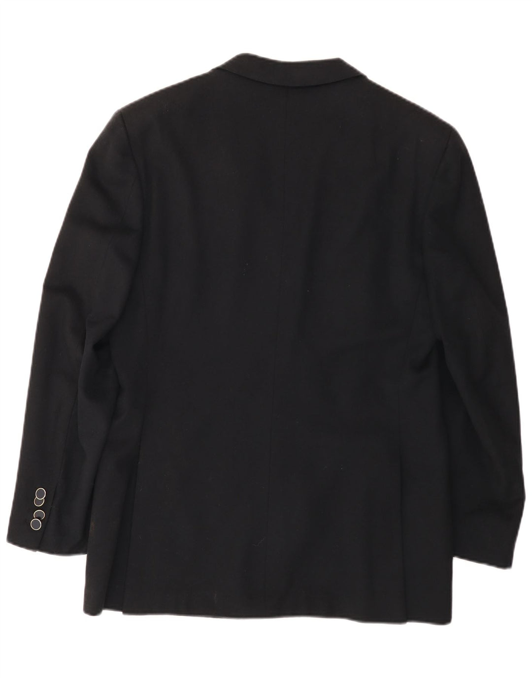 Jaqueta blazer masculina Galtrucco com peito duplo IT 40 grande lã preta