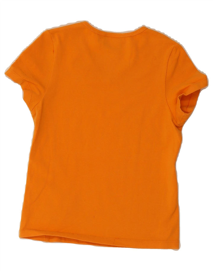 CHAMPION Girls T-Shirt Top 7-8 Years Small Orange Vintage Champion and Second-Hand Champion from Messina Hembry 