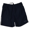Shorts esportivos masculinos Reebok médio azul marinho poliéster