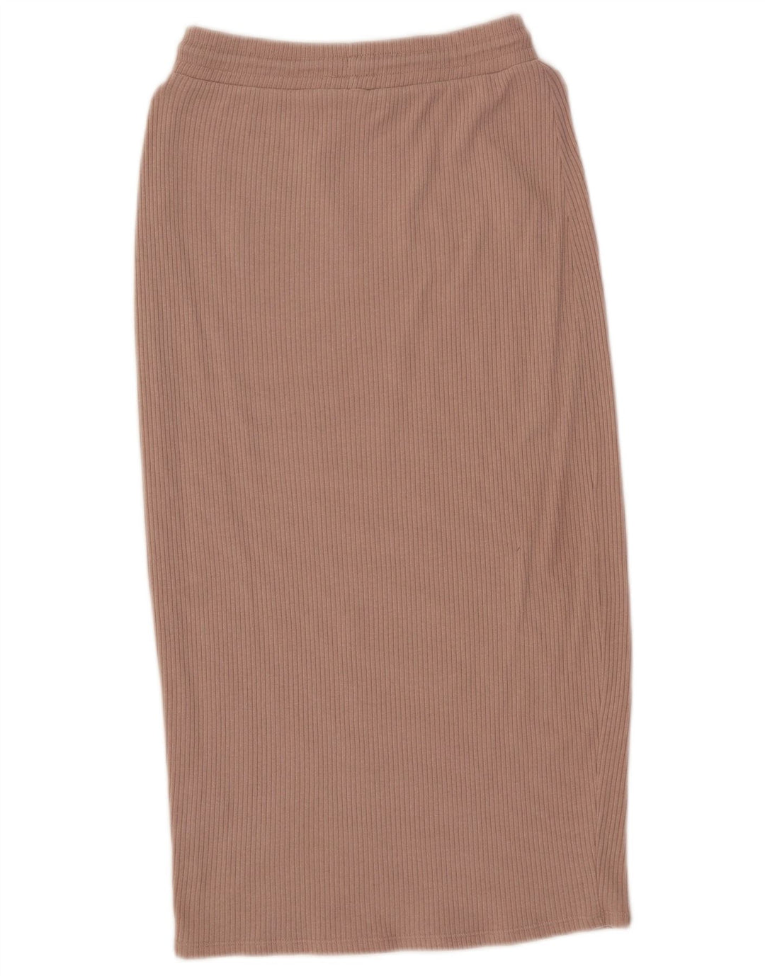 Saia midi feminina Zara cintura alta médio W28 poliéster rosa