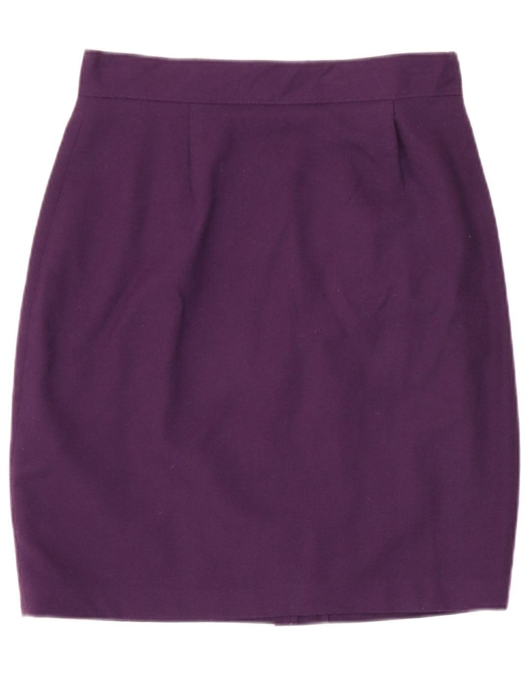 Saia lápis feminina Benetton IT 44 médio W28 lã roxa