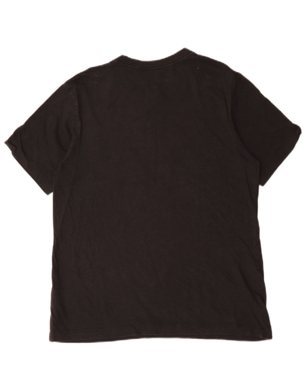 Camiseta Nike Mens Sydney Thunder Graphic Top Médio Algodão Preto