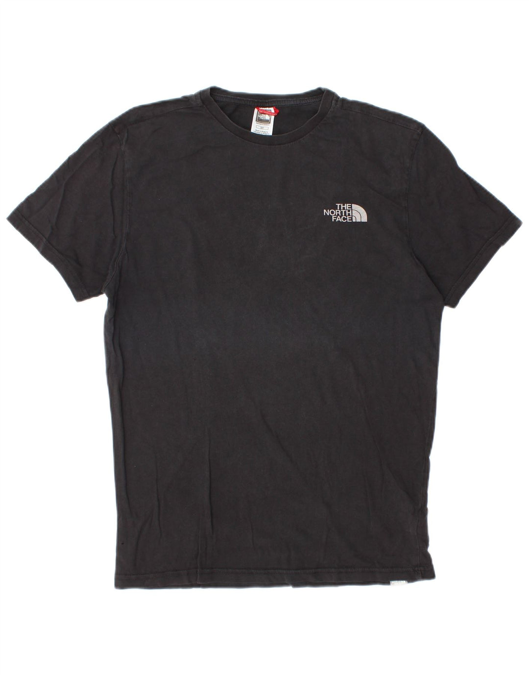 The North Face Camiseta Masculina Top Pequeno Algodão Preto