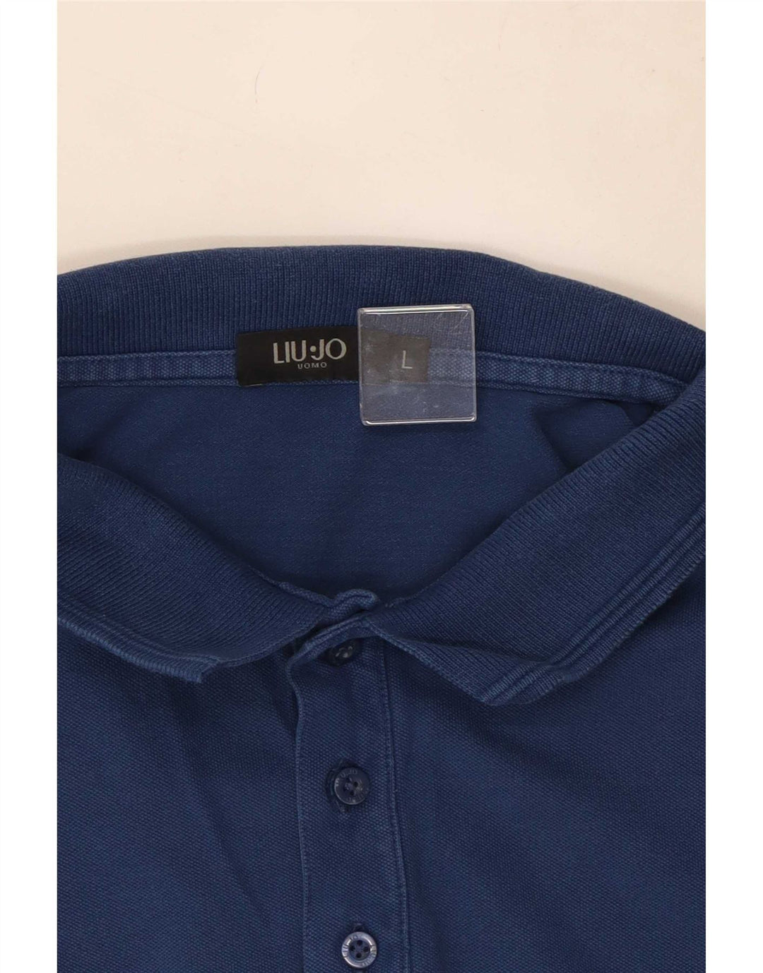 Camisa polo masculina Liu Jo grande azul