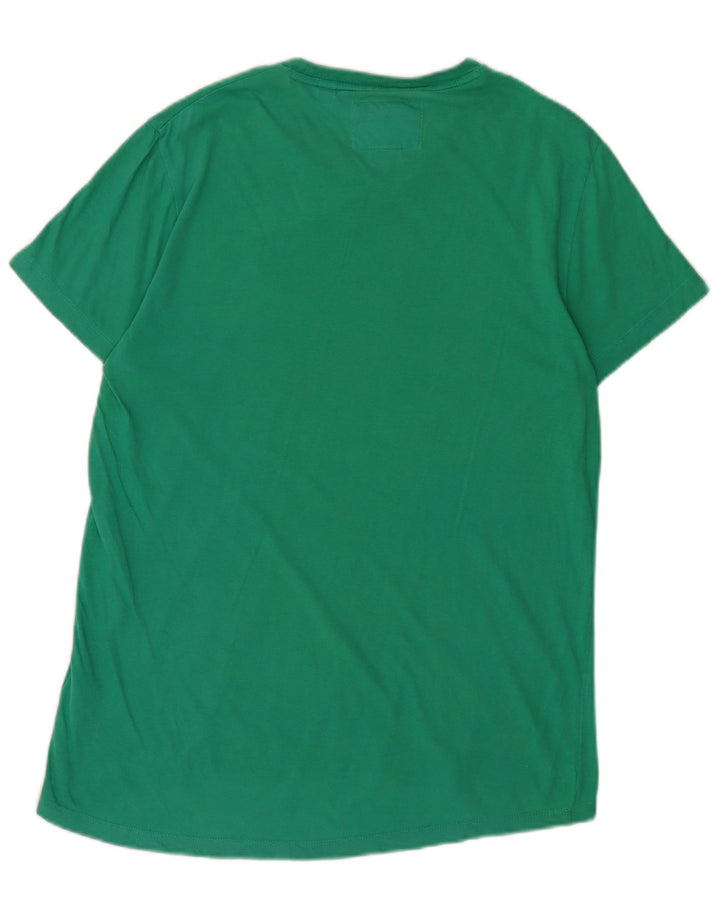 Camiseta masculina SUPERDRY grande algodão verde