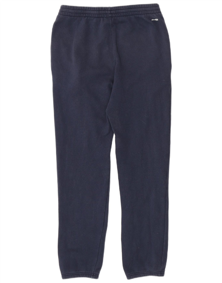 Adidas masculino climalite gráfico calças de treino joggers médio azul marinho
