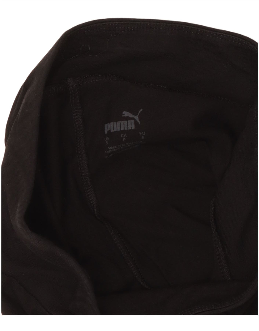 Leggings PUMA Feminino UK 10 Pequeno Preto