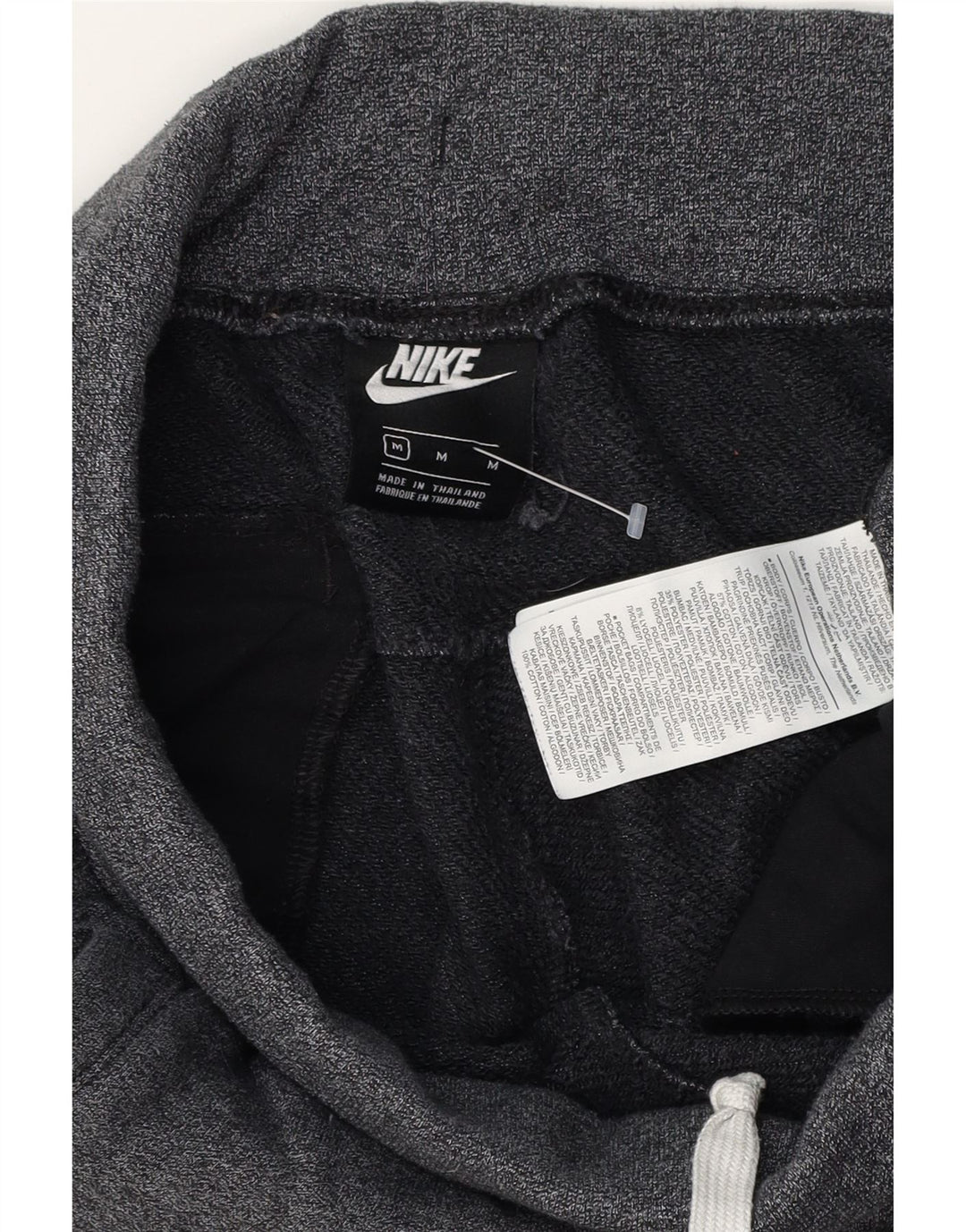 Calça de treino masculina NIKE Joggers cinza médio algodão