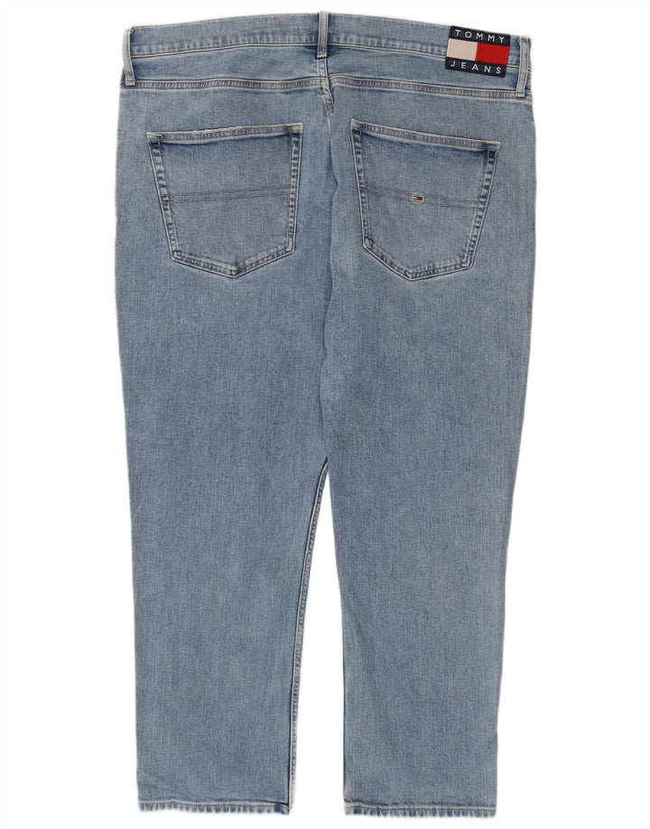 Tommy Hilfiger Masculino Slim Jeans W38 L27 Azul Algodão