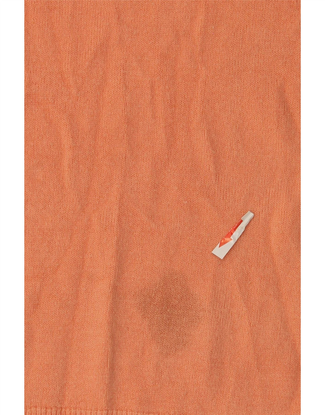 Suéter feminino Marks & Spencer com gola redonda Reino Unido 12 acrílico laranja médio