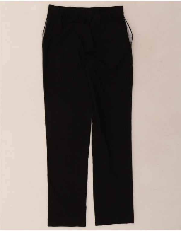 Calças de terno reto Marks & Spencer Boys 14-15 anos W26 L28 pretas