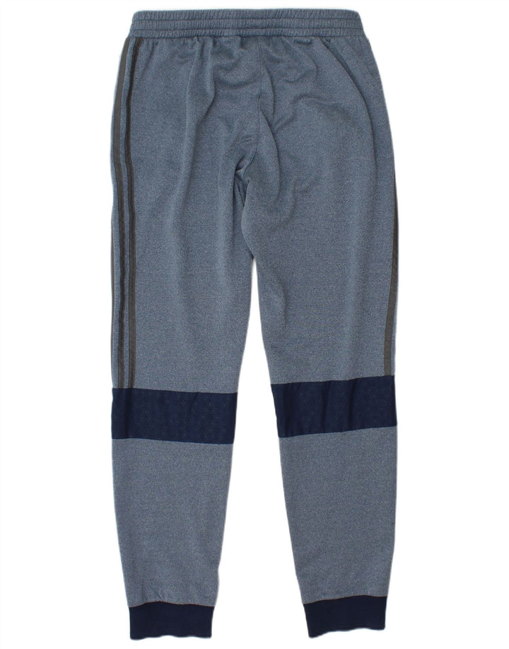 ADIDAS Mens Calças de treino Joggers Médio Azul Colourblock Poliéster